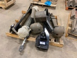 Pallet of Asst. Steel including, Cylinders, Mounts,etc.