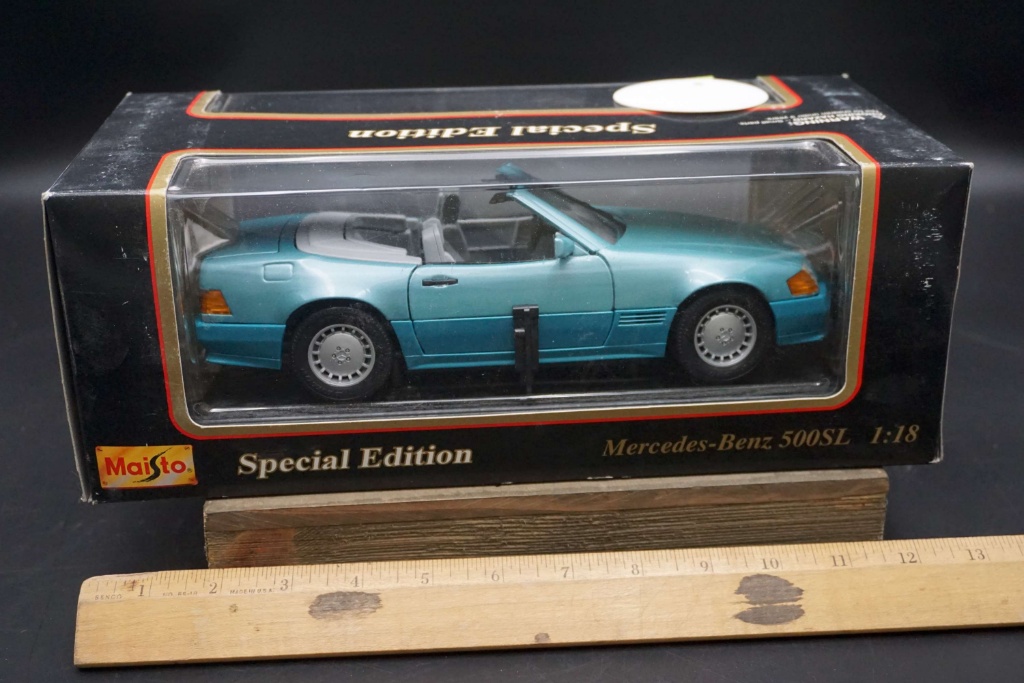 maisto mercedes benz 500sl 1989