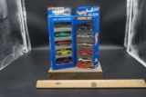 Lot of 2 (five in each box) gift pack Hot Wheels