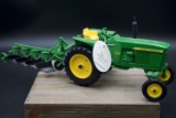 JD 3020 Tractor with 4 bottom plow attached