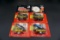 Racing Champions, NRHA, lot of 4, funny car individual pkg 1:64