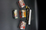 Four Matchbox in pkg, one truck;  Total lot of 5