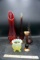 Lot of 5 vases, various