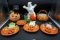 Halloween Decor, lot of 7