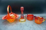 Lot of 4 pcs of Carnival Glass