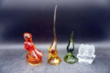 Lot of 4 pcs of Viking Glass