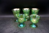 Lot of 5 pcs of Carnival Glass