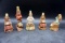 Thimble figures, lot of 5