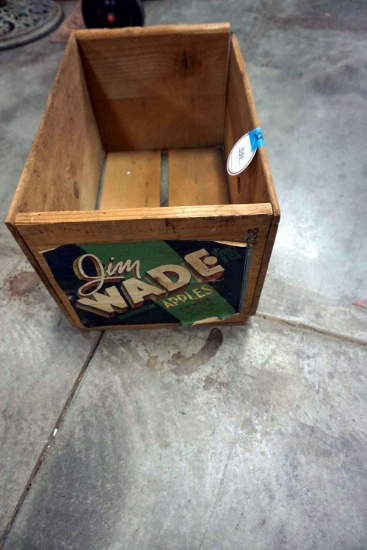 Wooden apple Box, Jim Wade