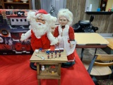 Santa & Mrs. Claus at his workbench