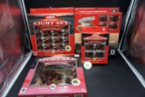 Four sets of CASE IH Decorative Lights and ornaments