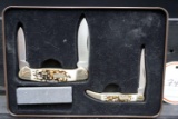 Edge of a Legend Buck Knives, set of 2