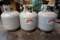 Three Propane Tanks