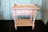 End Table, Pink