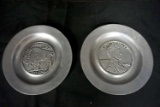 Two Commemorative Plates