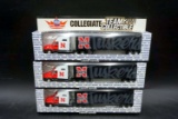 Three White Rose Collectibles, Nebraska Huskers Haulers