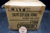 Lot of Two ERTL 1/43 Pit Stop Scene