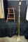 Floor Lamp and Step Ladder