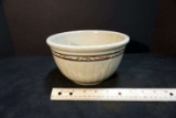 Otto's Golden Rule Store Banded Crock Bowl