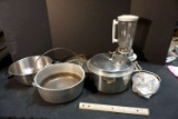 Blender, Pots, Pans, Aluminum Pot, Cookie Cutters