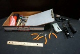 Clip Board, Pliers, Soldering Iron, Air Brush