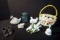 Easter Basket, Figurines, Ball Jar