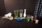 Glassware, Vases, Candleholders