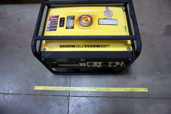 Champion 4000 Watt Generator