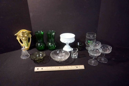 Wall Pocket, Vases, Glassware