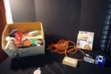 Trouble Light, Nails, Cleaning Supplies