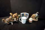 Animal Figurines and Cup
