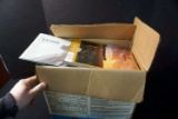 Box of Firearm Magazines and Catalogs