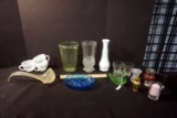 Glassware, Vases, Candleholders