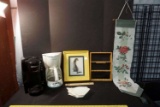 Coffee Pots, Picture Frames, Tapestry