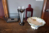 Basket, Vases, Bowl and Lantern