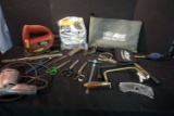 Skill Saw, Scissors and Tools