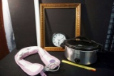 Crock Pot, Massager, Picture Frame and Clock