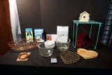 Decor, Glassware, Jewelry and Books