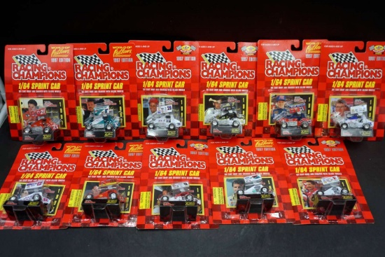 Racing Champions 1/64 Sprint Cars - 11 Cars