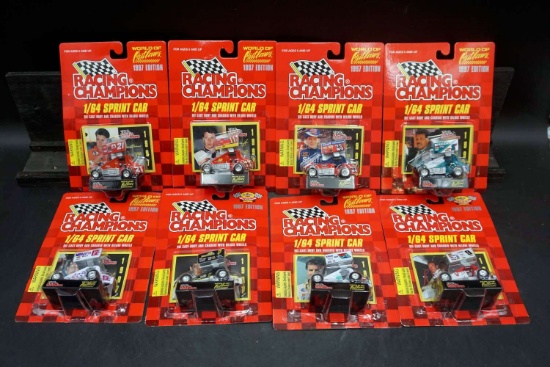 Racing Champions 1/64 Sprint Cars - 8 Cars