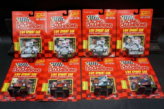 Racing Champions 1/64 Sprint Cars - 8 Cars