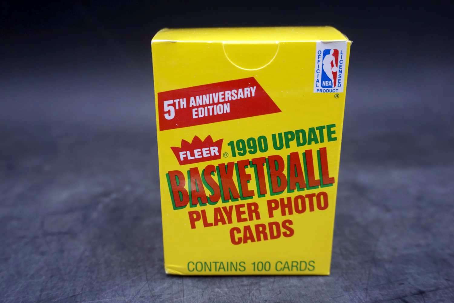 5th offers Anniversary Edition: Basketball Player Photo Cards 1990 Update (Fleer, 1990)