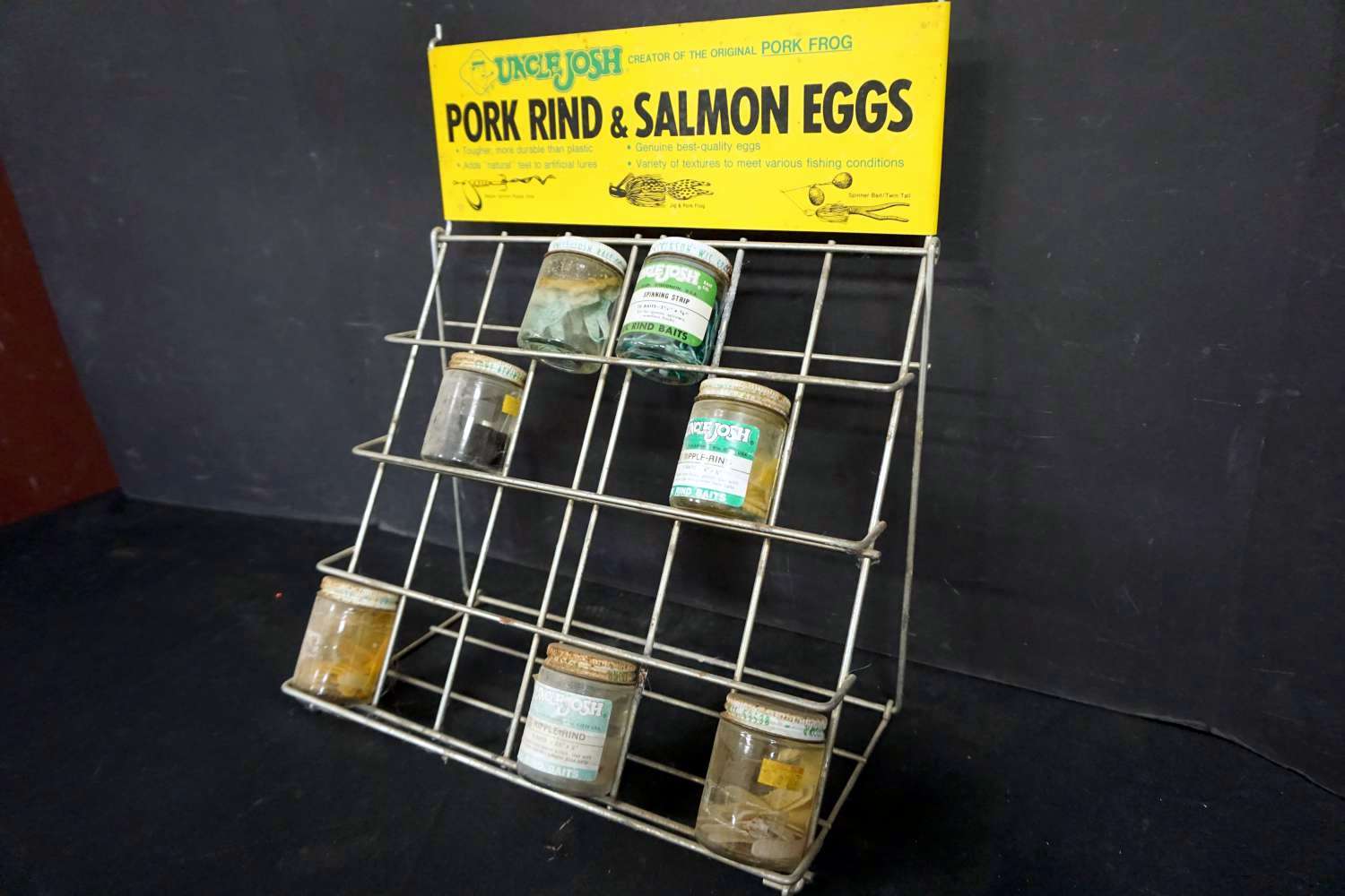 Uncle Josh Pork Rind & Salmon Eggs Fishing Bait