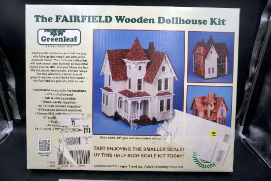 The Fairfield wooden doll house kit.