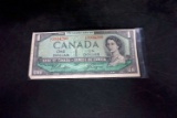 1954 Canada one Dollar Bill