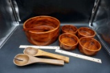 Wooden Bowls & Utensils