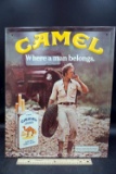 Camel Cigarettes Tobacco Tin Sign