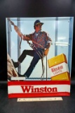Winston Cigarettes Tobacco Tin Sign