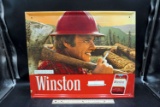 Winston Cigarettes Tobacco Tin Sign