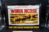Work Horse Tobacco Tin Sign
